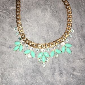 Turquoise statement necklace